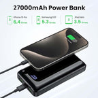 Portable Charger Power Bank 27000mAh, 22.5W Fast Charging USB C External - Image 3