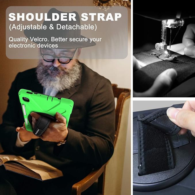BRAECN for Samsung Galaxy Tab S6 Lite 10.4 Case, Heavy Duty Shockproof Case - Image 3