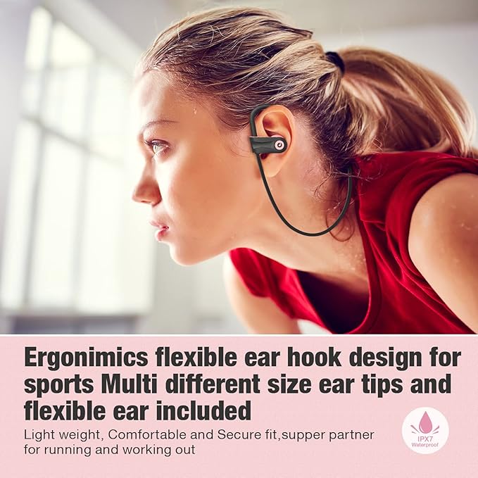 Boean Bluetooth Headphones, Wireless Earbuds - Image 7