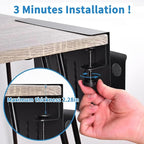 Desk Side Storage, Desk Laptop Holder - Image 5