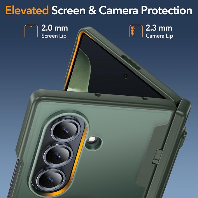 Oneagle Magnetic for Samsung Galaxy Z Fold 7 Case Built in Screen Protector - Image 7