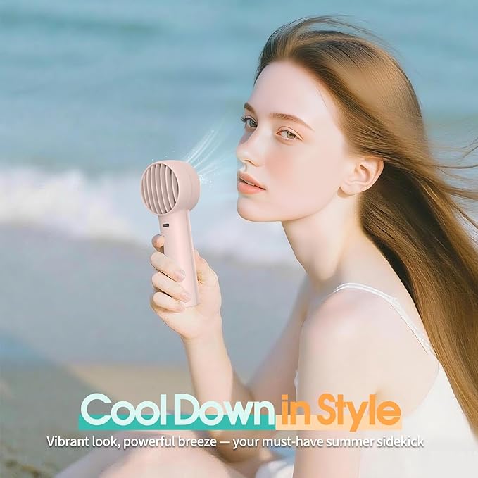 Mini Portable Fan, USB Personal Handheld Fan - Image 4