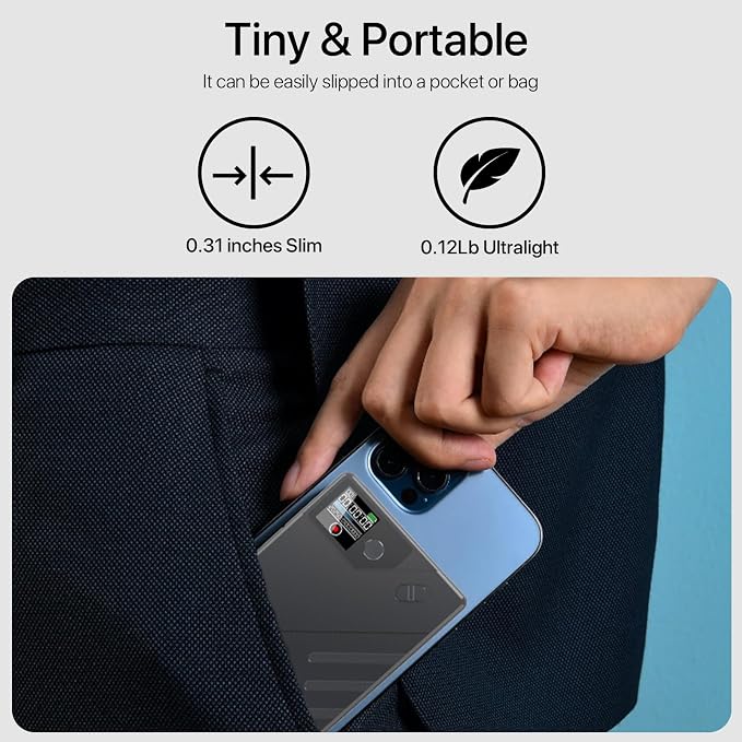 Ai Voice Recorder, Note Voice to Text Recorder W/Magnetic Case, App Control - Image 7