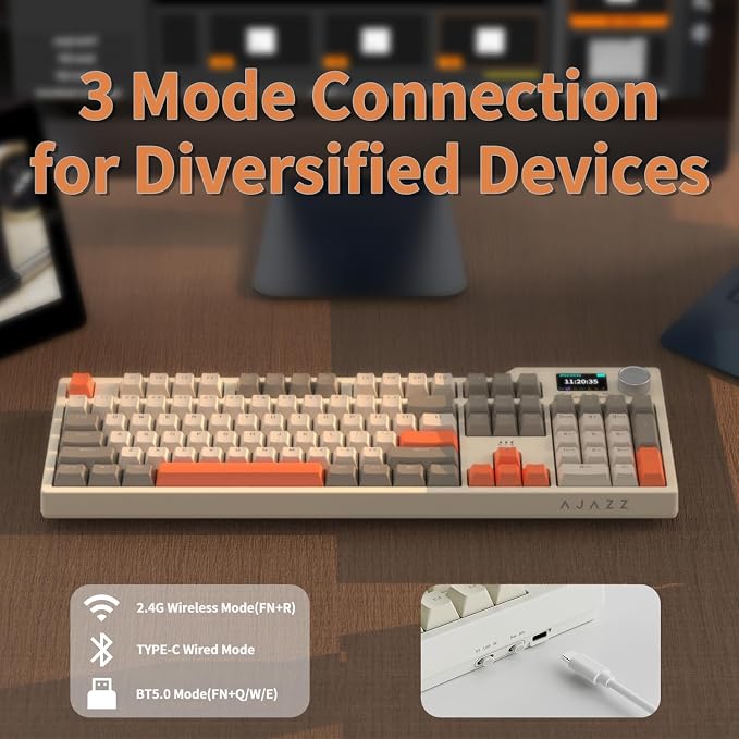 NACODEX AK35I V3 104 Keys RGB Gasket Mount Mechanical Keyboard | Amazing - Image 7