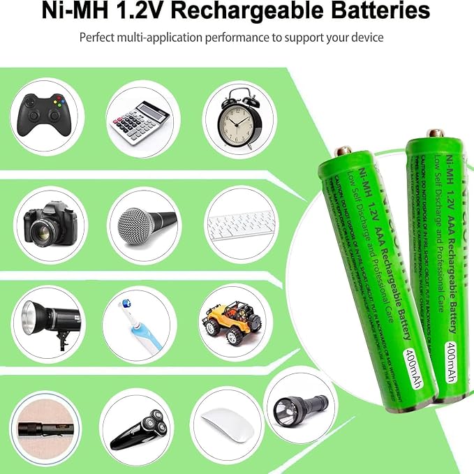 4 Pack NI-MH AAA Rechargeable Battery - Image 7