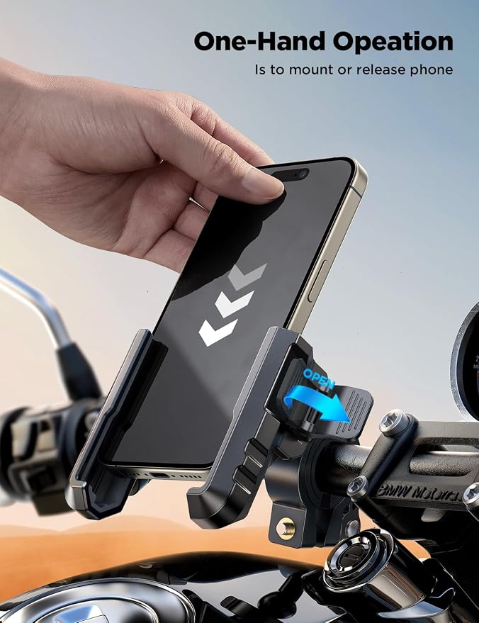 JOYROOM Motorcycle Bike Phone Holder Mount - Image 5