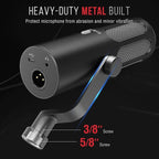 FIFINE XLR/USB Podcast Dynamic Microphone - Image 7