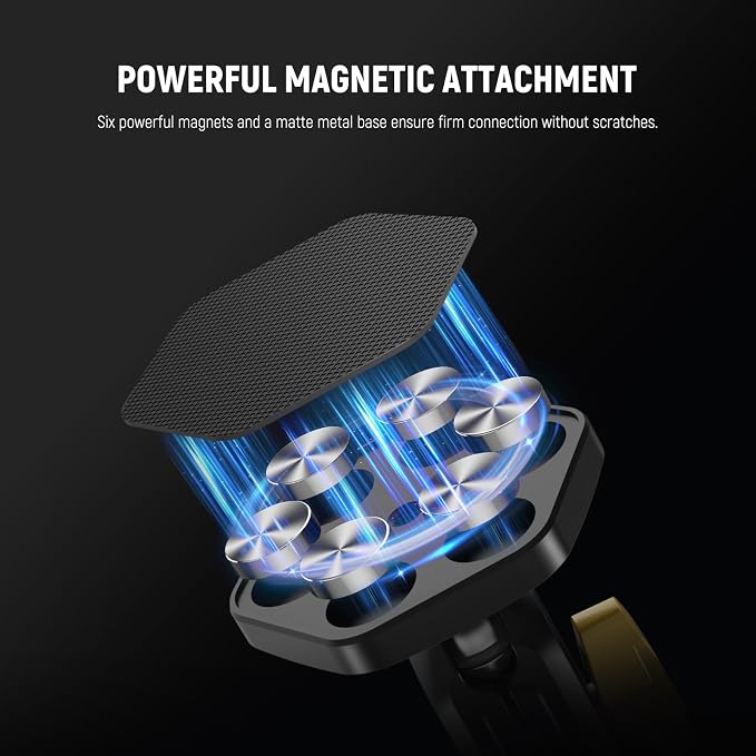 Neewer Magnetic Action Camera Car Mount Kit - Image 2
