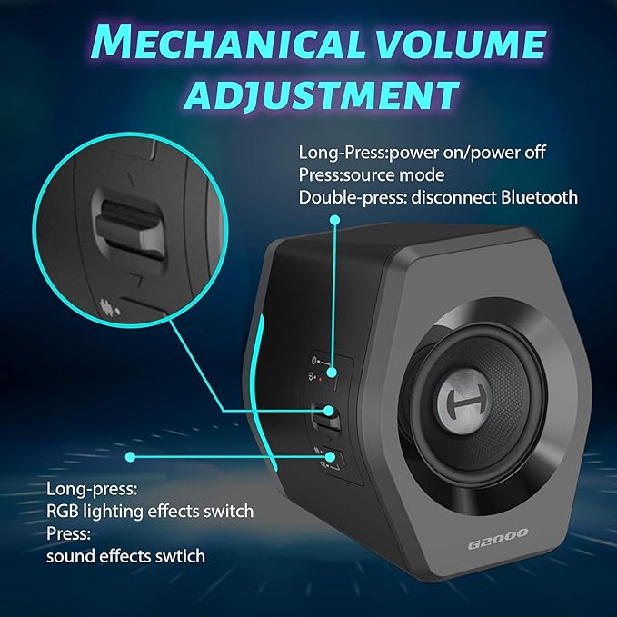 Edifier G2000 32W PC Gaming Computer Speakers - Image 5