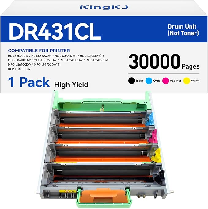 DR431CL Drum Unit High Yield Replacement by KingKJInkToner