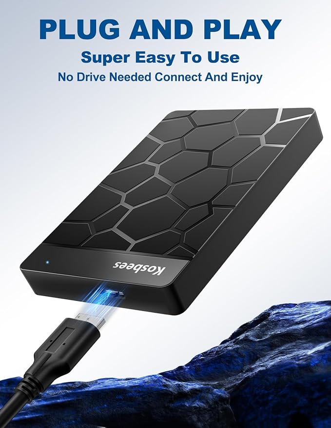 1 TB External Hard Drives, Portable Hard Drive - Image 3
