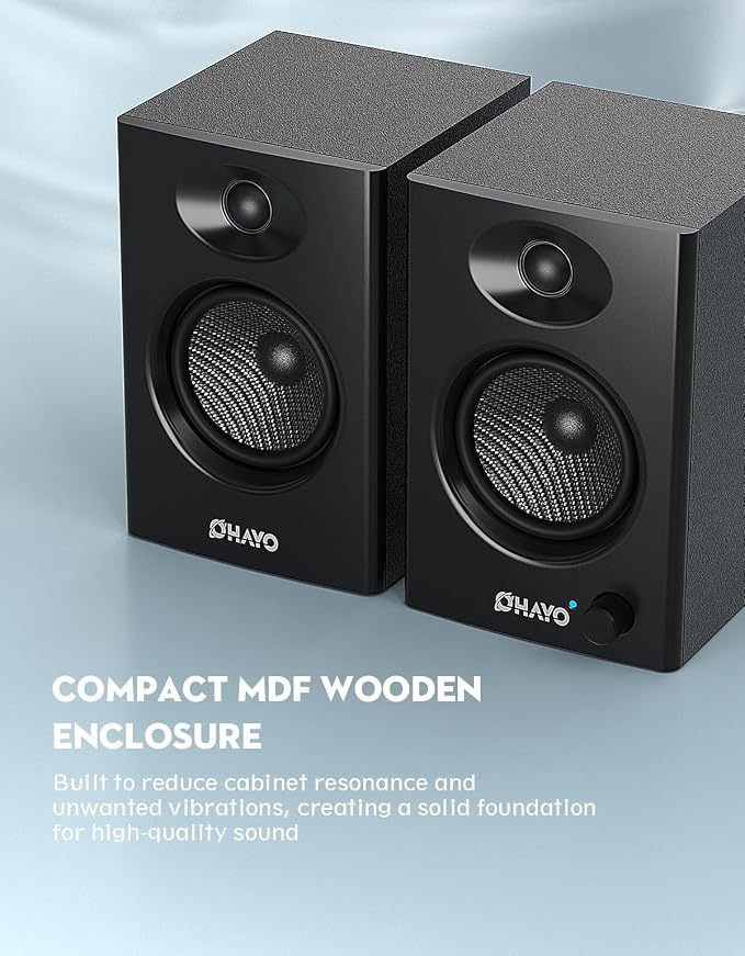 OHAYO 60W Computer Speakers for Music and Gaming, Active Bluetooth 5.3 - Image 6