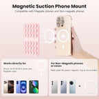Patented Magnetic Sticky Phone Suction Grip Mount - Image 2