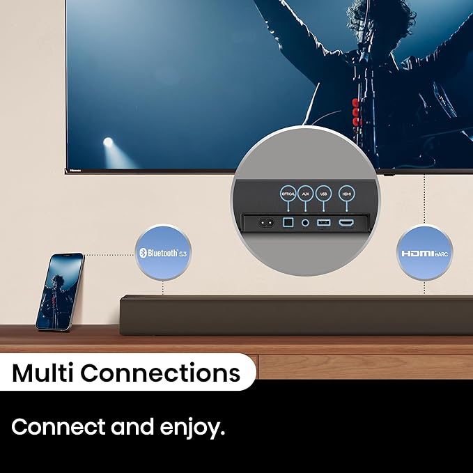 Hisense AX3100Q 3.1Ch Sound Bar - Image 9