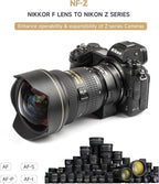 VILTROX NF-Z FTZ Lens Adapter Auto Focus Ring Mount Adapter Lens Converter - Image 8