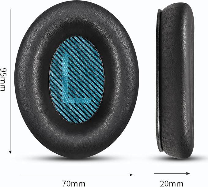 Headphones Replacement Ear Pads, Sheepskin Ear Cushions - Image 4
