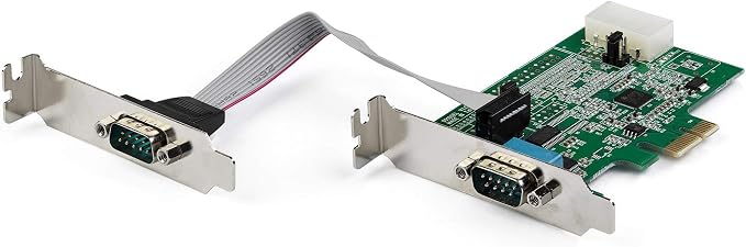 StarTech.com 2-port PCI Express RS232 Serial Adapter Card by StarTech
