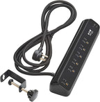Eaton Tripp Lite series Desk Clamp Power Strip Surge Protector, 2x 30W USB-C - Image 5