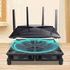 Wathai 120mm x 4 Router TV Box Fan 110v - 240v Big Airflow - Image 5