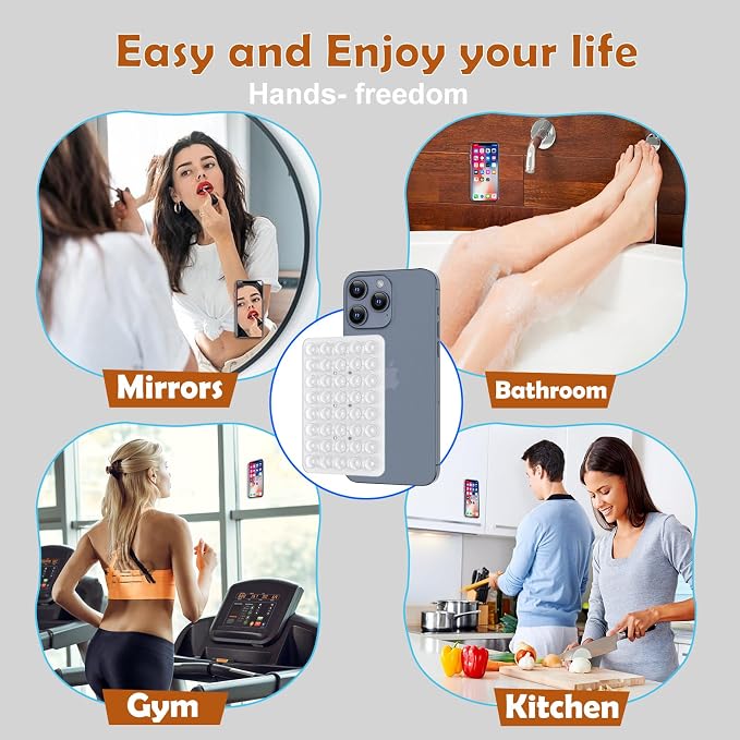 Double Sided Silicone Suction Phone Holder Mount, Silicon Accessory - Image 7