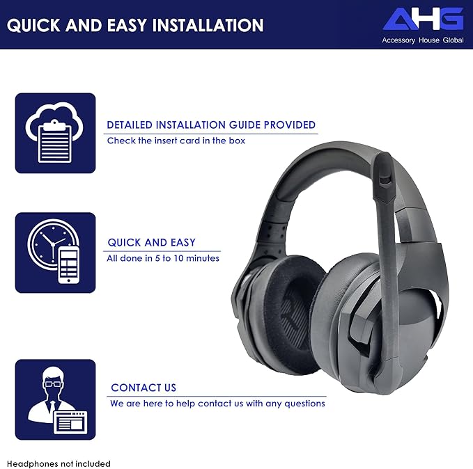 AHG Upgrade Replacement Hybrid Cloud Stinger Ear Pads Cushions and Headband - Image 7