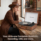 Portable Vinyl Record Player - Image 9
