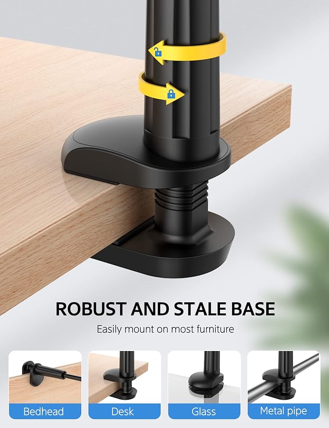 SHAWE Gooseneck Tablet Holder Phone Stand, Flexible Tablet Mount - Image 4