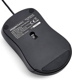 Amazon Basics 3-Button USB Wired Mouse - Image 2