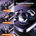 Camera Lens Protector for iPhone 16 Pro Max/16 Pro/15 Pro Max/15 Pro/14 Pro - Image 2