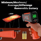 -58℉~3272℉ Infrared Thermometer IR Gun, High-Temp Digital Temperature Gun - Image 6
