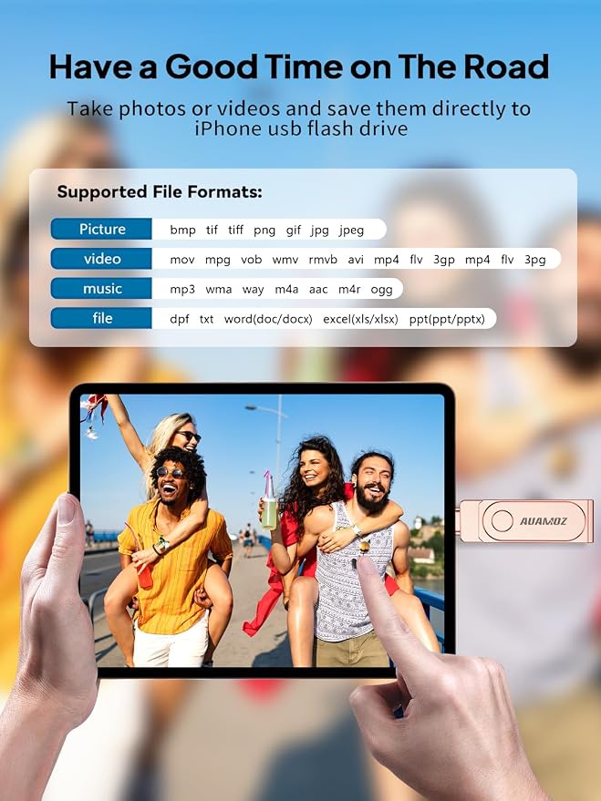 512GB Flash Drive Intended for iPhone, Memory Stick Storage Files Photos Videos - Image 5