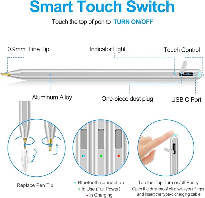 Stylus Pen for iPad 2018-2025 - Image 5