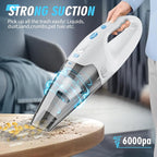 Handheld Vacuum Cordless, Hand Vacuum Cordless Rechargeable - Image 6