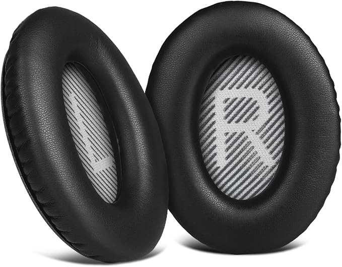 Ear Pads for Bose QC35: Durable Comfortable Noise Cancellation Replacement by Chaliashi