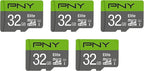 PNY 32GB Elite Class 10 U1 microSDHC Flash Memory Card by PNY