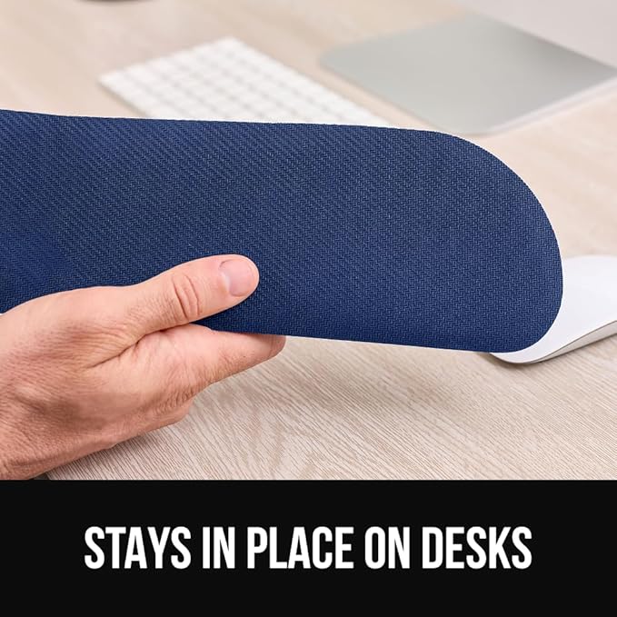 GORILLA GRIP Silky Gel Memory Foam Keyboard Wrist Rest and Mouse Pad - Image 4