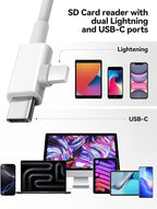 SD Card Reader for iPhone, SD Card Adapter - Image 3