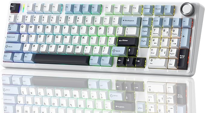 x Aula F99 Pro Wireless Mechanical Keyboard, Gasket Hot Swappable Custom - Image 10