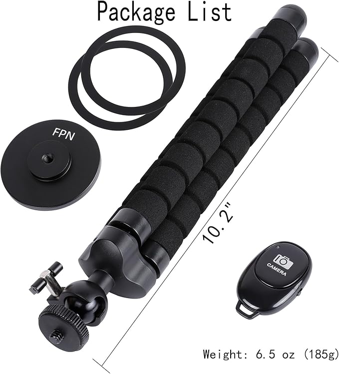 Magnetic Flexible Tripod for iPhone, Mini Bendable Tripod Stand - Image 5