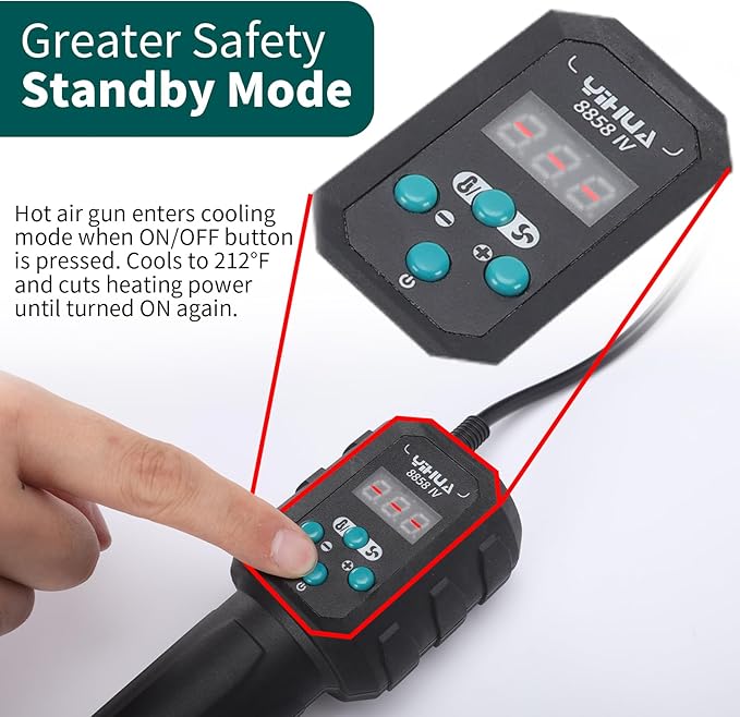 YIHUA 8858 IV Multi-Purpose Heat Gun - Image 3