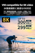 Nextorage 256GB SDXC UHS-II V90 SD Card Japanese Brand pSLC Max. Write Speed - Image 3