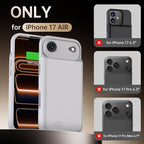 GIN FOXI Battery Case for iPhone 17 AIR, Charging Case Charger 8500mAh - Image 2
