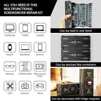 JAKEMY 180 in 1 Precision Screwdriver Set, Computer Screwdriver Kit, - Image 2