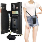 Bocasal Crossbody Wallet Case for iPhone 11 Pro by Bocasal