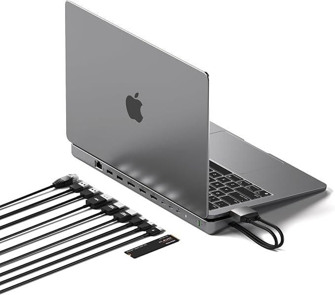Satechi Dual USB C Docking Station and Stand - Image 8