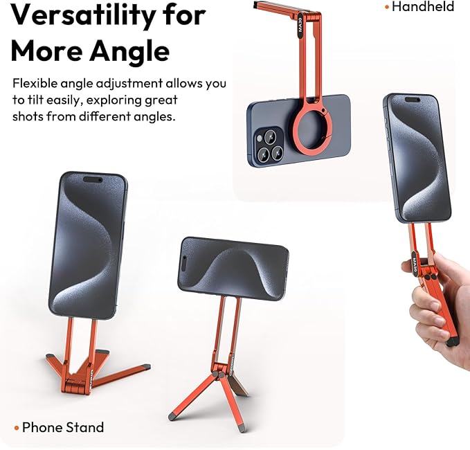 ULANZI MA30 Magnetic Phone Tripod Stand - Image 4