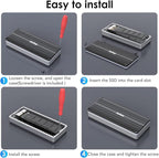 External SSD Enclosure USB-C 3.2 - Image 12