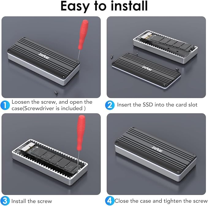 External SSD Enclosure USB-C 3.2 - Image 12
