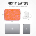 Vandel Slim MacBook Pro 14 inch Laptop Sleeve, Neoprene 14 Inch Apple MacBook - Image 4