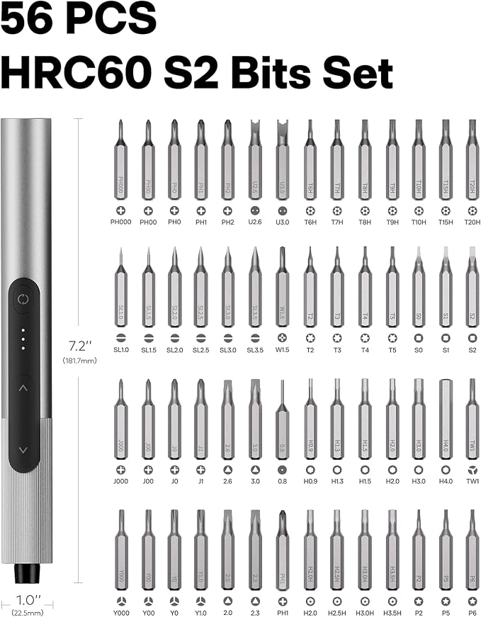 HOTO SNAPBLOQ™ S-A01 3.7V Mini Electric Screwdriver - Image 7